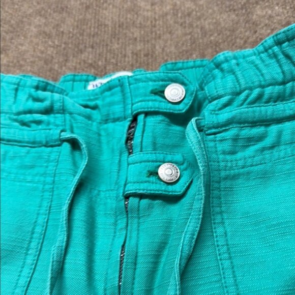 Free People Women’s Pull On Park Ave Pants In Golf Green Size Small - Picture 6 of 14